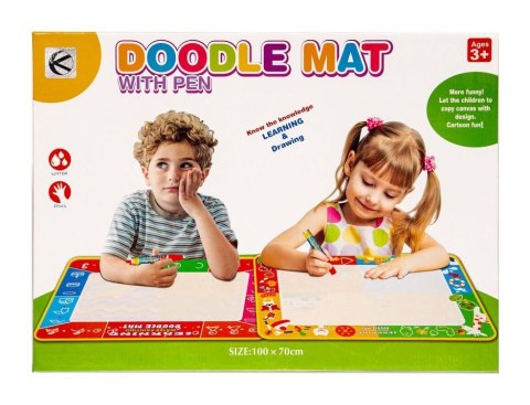 Mata Wodna Do Malowania i Rysowania Dla Dzieci 100x70 Pisaki