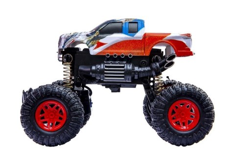 Zdalnie Sterowany Samochód Terenowy Cross Country, 1:18, LED,