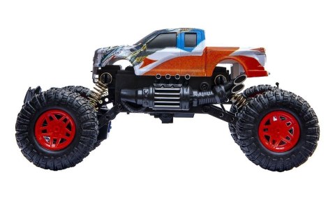 Zdalnie Sterowany Samochód Terenowy Cross Country, 1:18, LED,