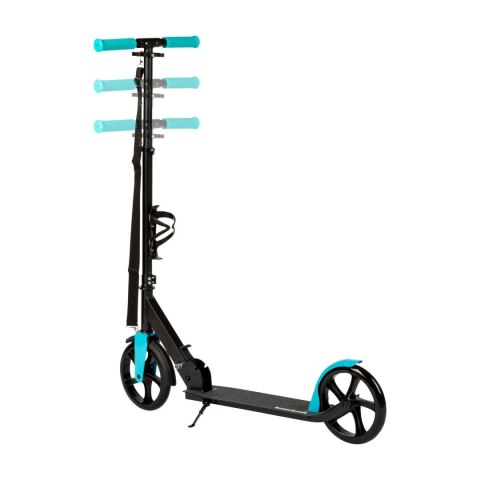 Hulajnoga Składana Bauerkraft 91–101 cm Duża Z Uchwytem Na Bidon - Turkusowa