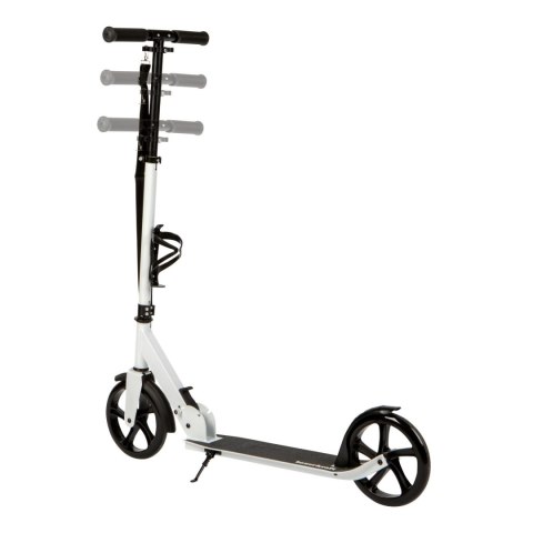 Hulajnoga Składana Bauerkraft 91–101 cm Duża Z Uchwytem Na Bidon - Biała