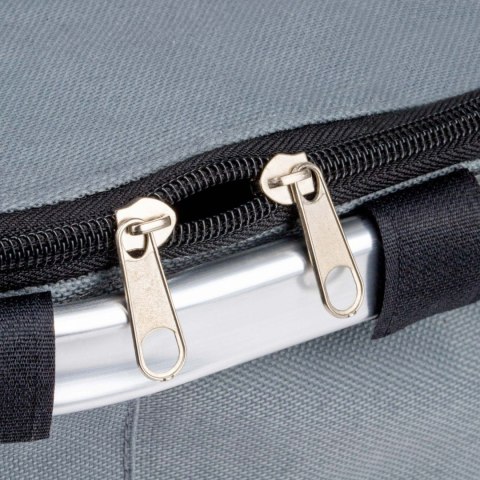 Koszyk Termiczny Na Zakupy I Piknik 25L Szary – Składany 45x27x22+18 Cm