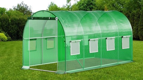 Tunel Foliowy Ogrodowy 400×200×200 cm – Szklarnia 8 m2
