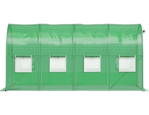 Tunel Foliowy Ogrodowy 400×200×200 cm – Szklarnia 8 m2