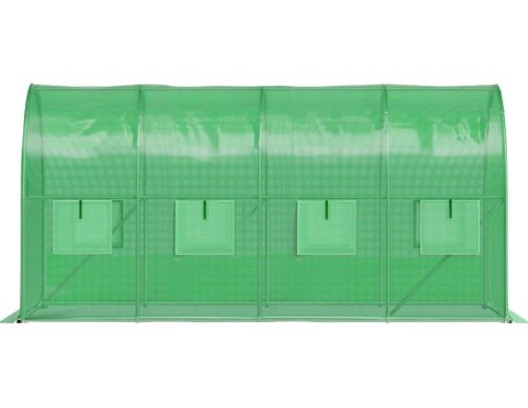 Tunel Foliowy Ogrodowy 400×200×200 cm – Szklarnia 8 m2