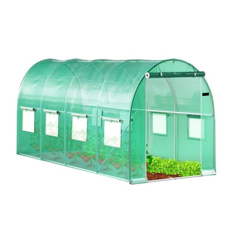 Tunel Foliowy Ogrodowy 400×200×200 cm – Szklarnia 8 m2