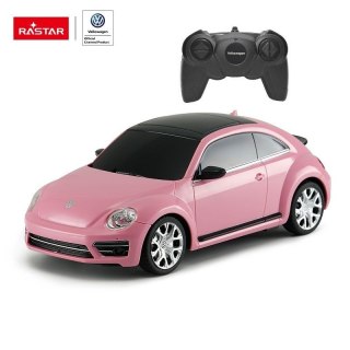 Auto Zdalnie Sterowane VW Beetle 1:24 Rastar Różowe
