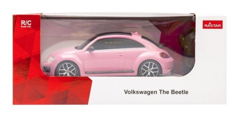 Auto Zdalnie Sterowane VW Beetle 1:24 Rastar Różowe