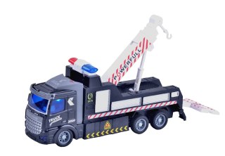 Zdalnie Sterowana Ciężarówka Dźwig 20 cm, 1:48 - Światła, Ruchome Elementy