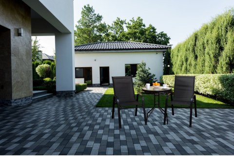 Stolik Kawowy Szklany 60cm Czarny Balkon Taras Ogród Okrągły