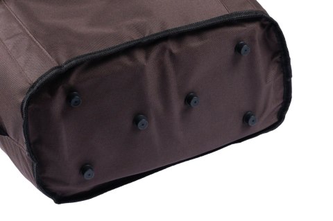 Koszyk Termiczny Na Zakupy I Piknik 25L Brązowy – Składany 45x27x22+18 Cm