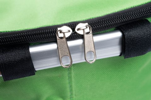 Koszyk Termiczny Na Zakupy I Piknik 25L Zielony – Składany 45x27x22+18 Cm