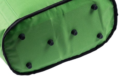 Koszyk Termiczny Na Zakupy I Piknik 25L Zielony – Składany 45x27x22+18 Cm