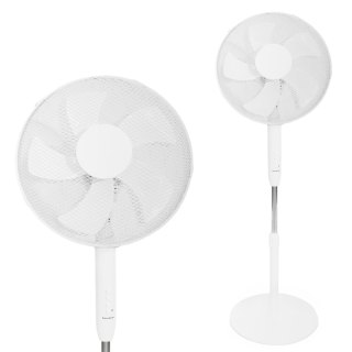 Wentylator Stojący 40 cm 45W Oscylacja Mocny Regulacja BauerKraft