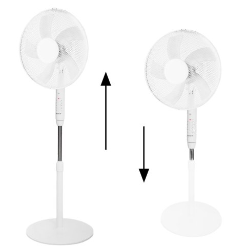 Wentylator Stojący 40 cm 45W Pilot Timer Cichy Oscylacja BauerKraft