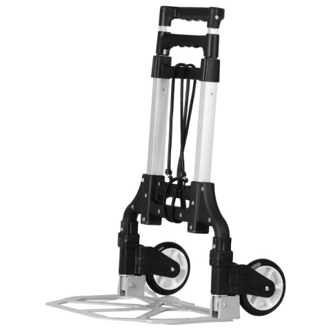 Wózek Transportowy Składany 75kg Aluminiowy Platformowy