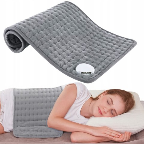 Mata rozgrzewająca termofor poduszka elektryczna podgrzewana z pilotem 60x30 cm