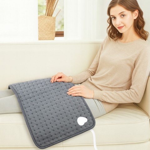 Mata rozgrzewająca termofor poduszka elektryczna podgrzewana z pilotem 60x30 cm