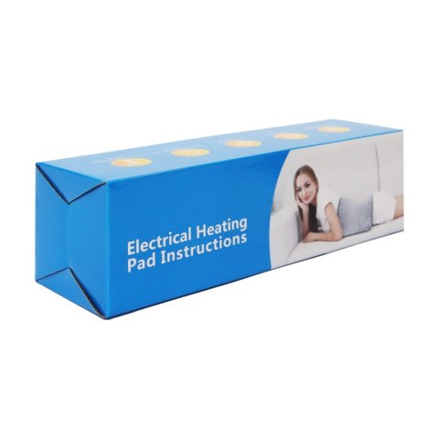 Mata rozgrzewająca termofor poduszka elektryczna podgrzewana z pilotem 60x30 cm