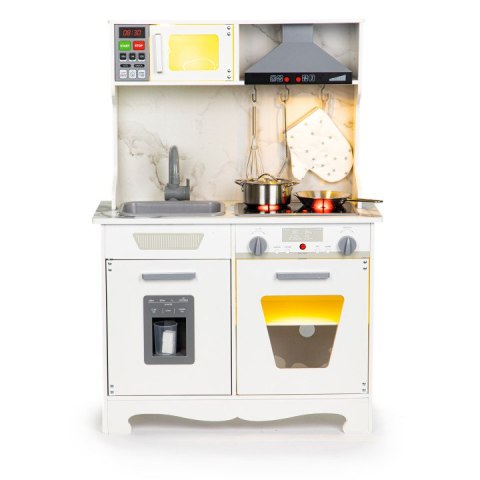 Kuchnia Dla Dzieci ECOTOYS Z Dźwiękiem I Światłem – Piekarnik, Okap, Akcesoria