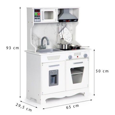 Kuchnia Dla Dzieci ECOTOYS Z Dźwiękiem I Światłem – Piekarnik, Okap, Akcesoria