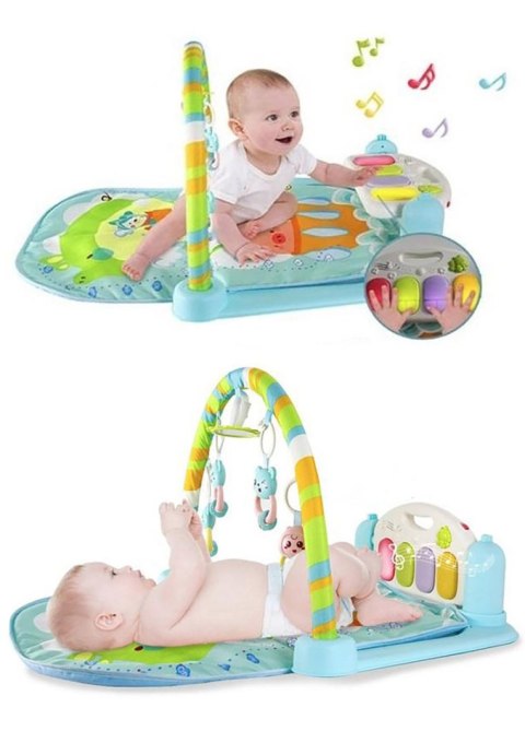 Mata Edukacyjna z Pianinkiem 5w1 Interaktywna Dla Dziecka