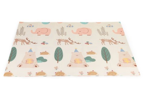 Mata Edukacyjna Piankowa Z Torbą IPLAY 200x180 Cm – Dwustronna, Las