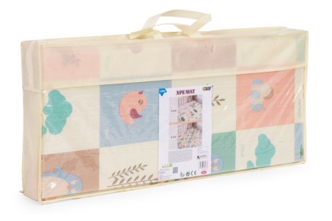 Mata Edukacyjna Piankowa Z Torbą IPLAY 200x180 Cm – Dwustronna, Las