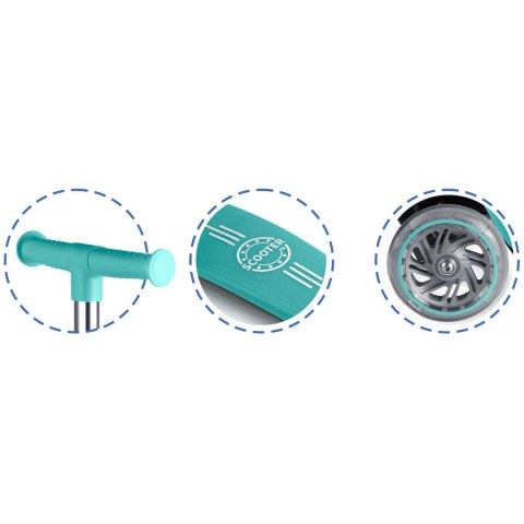 Hulajnoga Balansowa 3 Koła Ricokids Glow Koła LED Dla Dzieci 3+