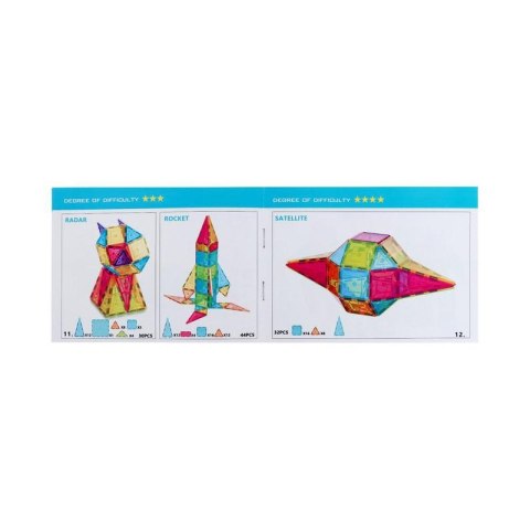Magnetyczne Klocki Konstrukcyjne WOOPIE 28 Elementów Montessori 3D Magnetyczne Klocki Konstrukcyjne WOOPIE 28 Elementów Montessori 3D