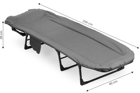Łóżko Polowe Turystyczne Kanadyjka 200x65 cm MultiGarden Składane