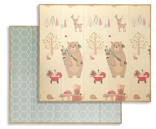 Mata Piankowa Składana Milly Mally Play Las 197x177 cm