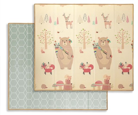 Mata Piankowa Składana Milly Mally Play Las 197x177 cm