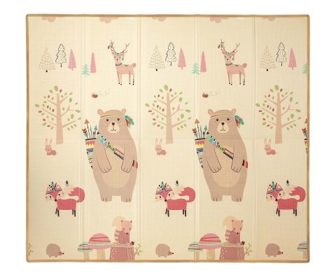 Mata Piankowa Składana Milly Mally Play Las 197x177 cm