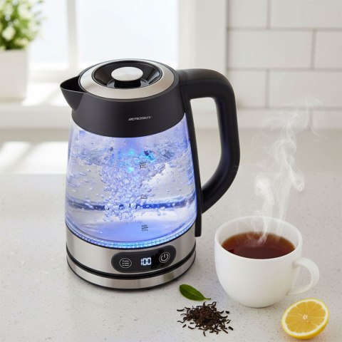 Szklany Czajnik Elektryczny Berdsen Z Regulacją Temperatury – LED, 2200W