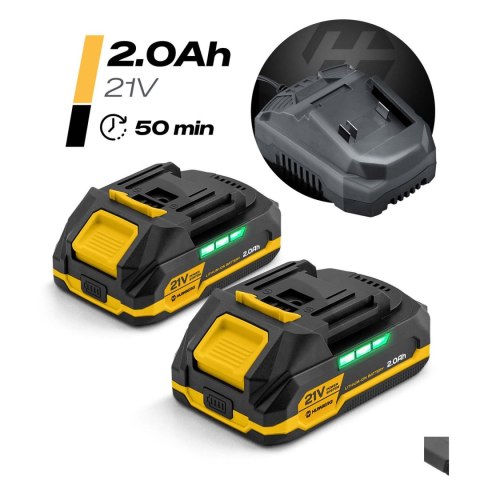 Mini Piła Łańcuchowa Humberg HM-421 – Bezszczotkowa, Akumulatorowa