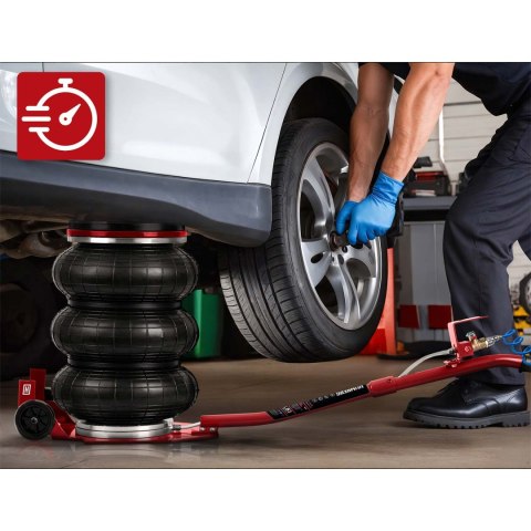 Podnośnik Pneumatyczny 3,5T Bałwanek Poduszka Humberg 15-40cm