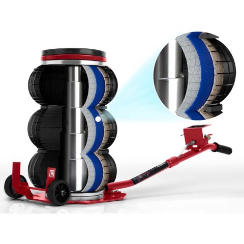 Podnośnik Pneumatyczny 3,5T Bałwanek Poduszka Humberg 15-40cm