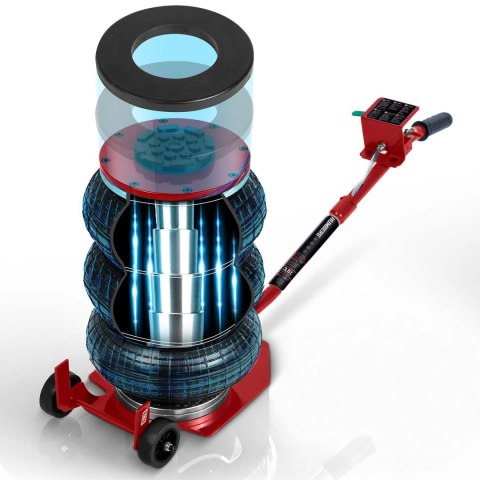 Podnośnik Pneumatyczny 3,5T Bałwanek Poduszka Humberg 15-40cm