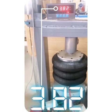 Podnośnik Pneumatyczny 3,5T Bałwanek Poduszka Humberg 15-40cm