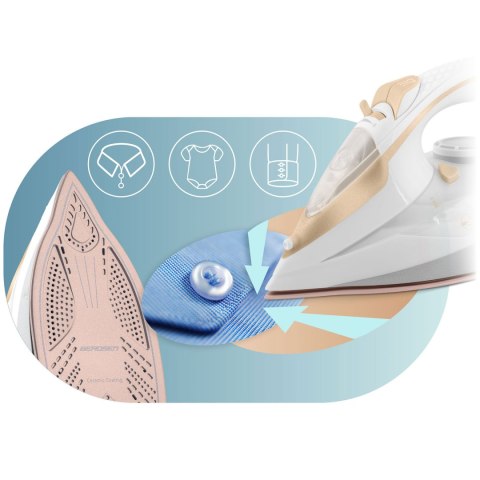 Żelazko Parowe Berdsen 9w1 – 3000 W, Ceramiczna Stopa, Multi-Funkcje