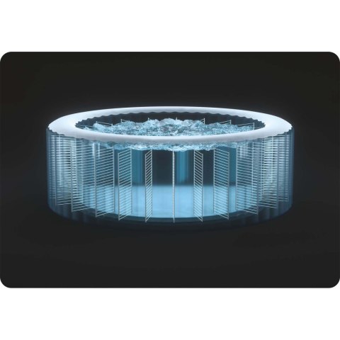 Jacuzzi SPA Dmuchane 6 Os Intex 28452 Hydromasaż LED Aplikacja