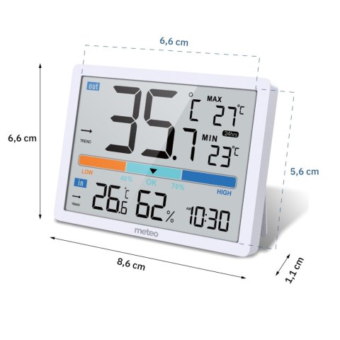Stacja Pogodowa Meteo SP109 – Magnetyczny Montaż