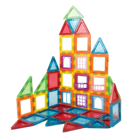 Magnetyczne Klocki Dla Dzieci 70 Elementów – Budowanie 2D I 3D