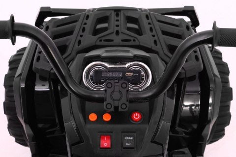 Quad ATV na akumulator dla dzieci Czarny + Koła EVA + Radio MP3 + LED + Wolny Start Quad ATV na akumulator dla dzieci Czarny + Koła EVA + Radio MP3 + LED + Wolny Start