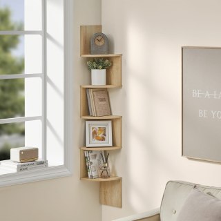 Regał Narożny 5 Półek Sonoma Na Książki I Kwiaty Oskar