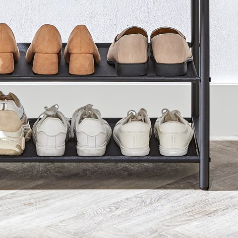 Wieszak na Ubrania z Szafką na Buty i Siedziskiem – Dąb Artisan Loft