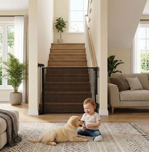 Bramka Roleta Zabezpieczająca Ochronna Na Schody 160 cm ECOTOYS