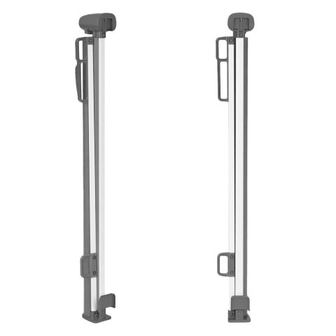 Bramka Roleta Zabezpieczająca Na Schody ECOTOYS 160 cm – Szara Roleta