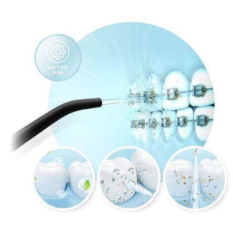 Bezprzewodowy irygator do zębów Berdsen BD-201 5 trybów, 300 ml